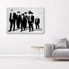 Canvas Print, Elegant Anime Characters In Suits