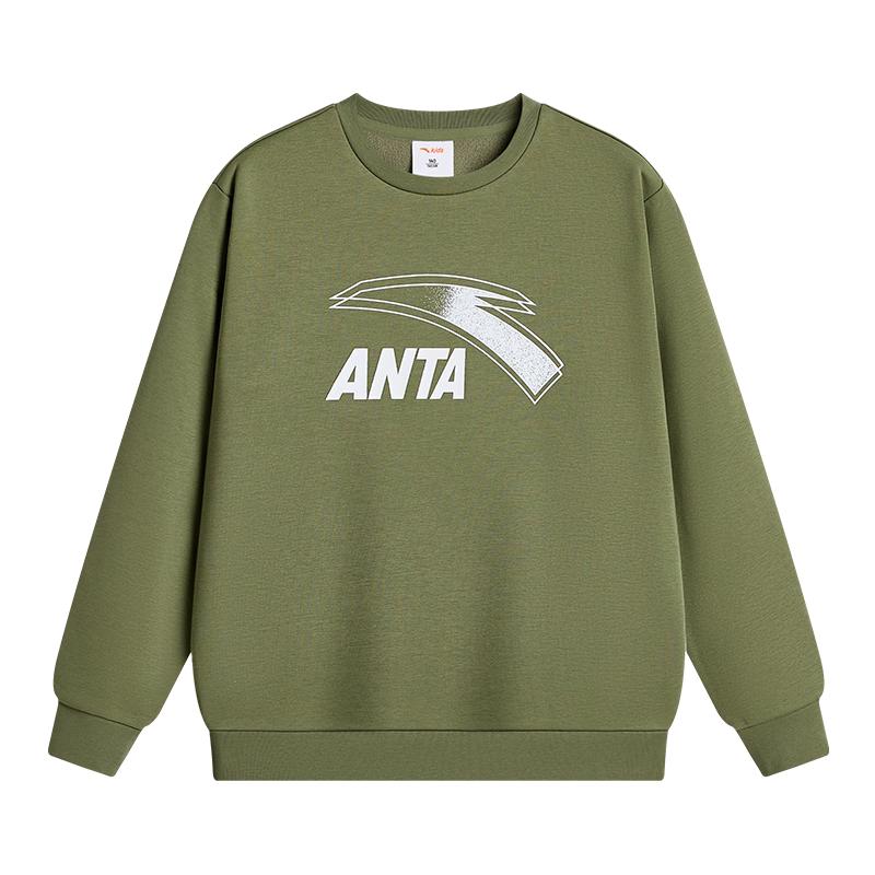 Anta Kids Fleece Lined Sport Sweatshirt