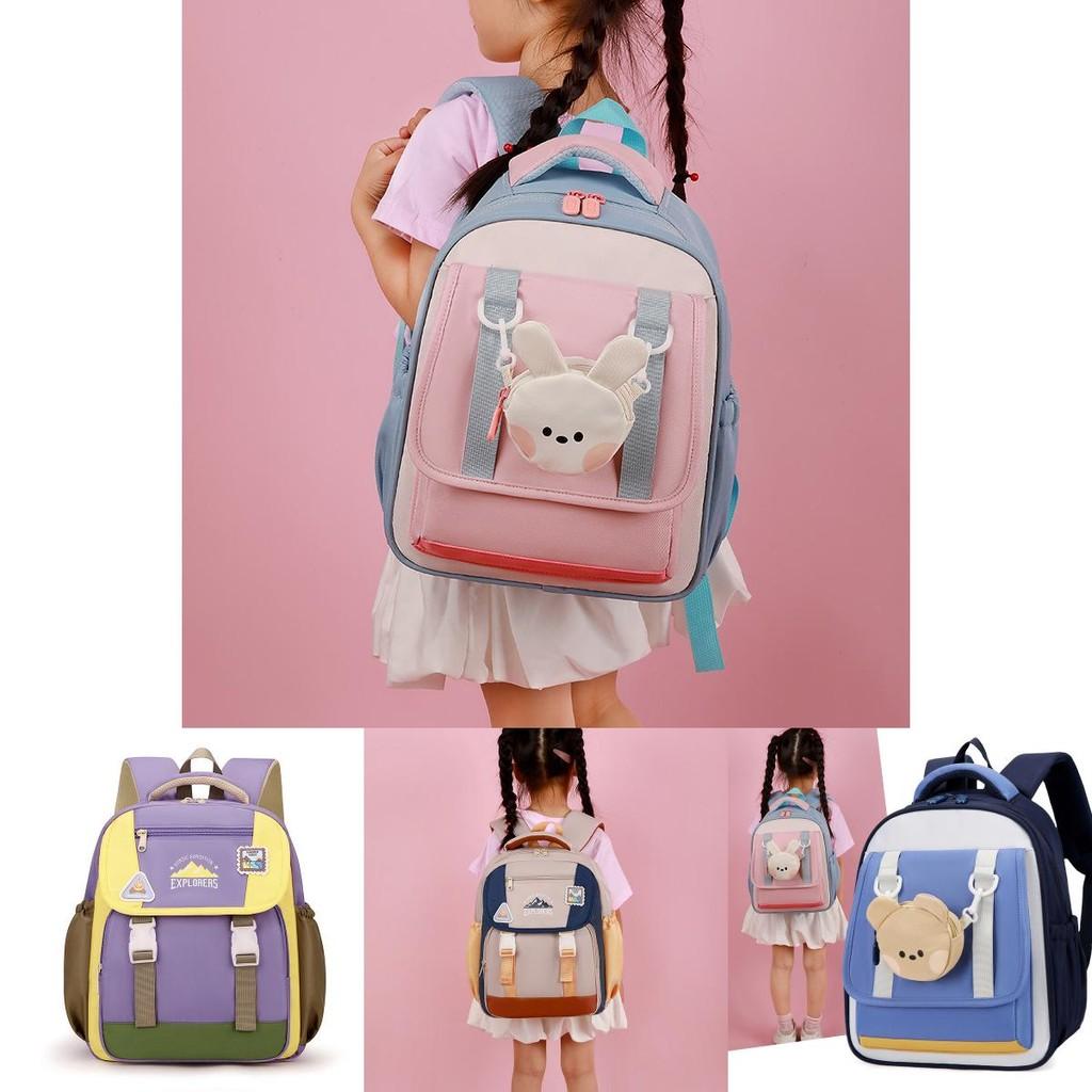 Toddler Girls Boys Backpack With Cartoon Animal Pendant Small Bag