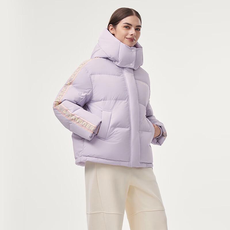 Tanboro Unisex Hooded Short Down Jacket 550302A