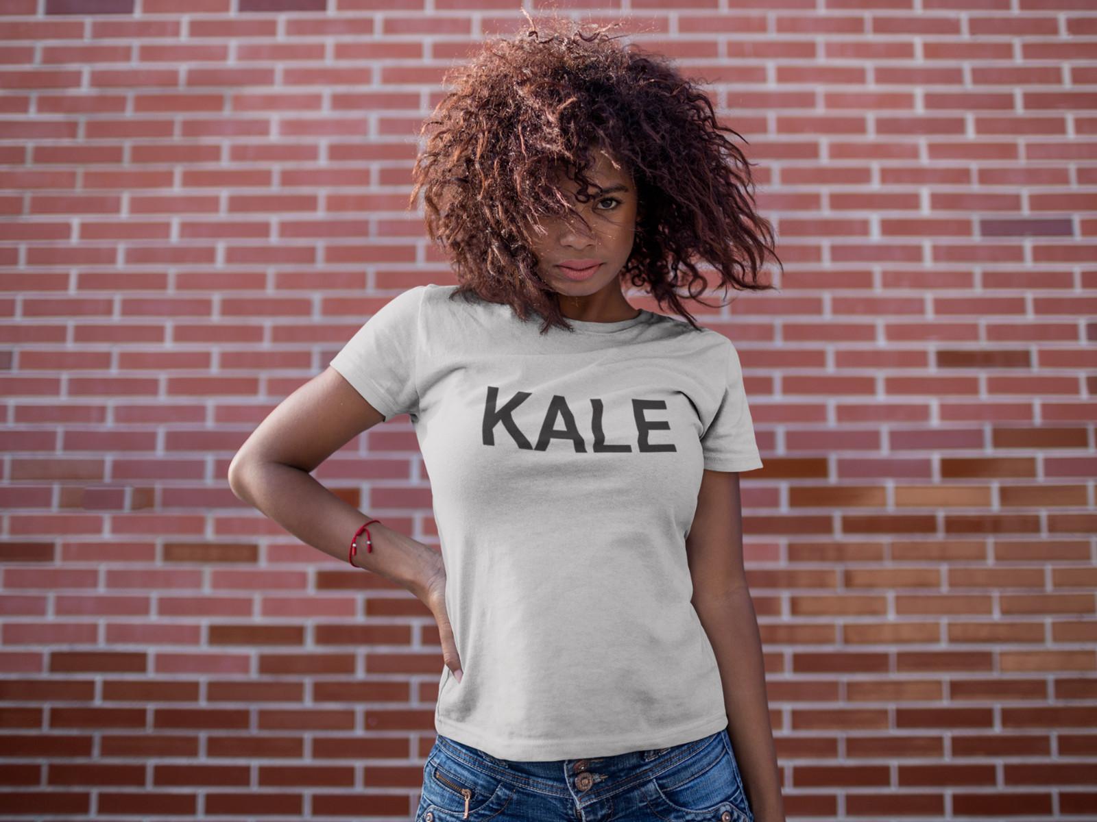 KALE vegan vegetarian T-Shirt Mens Womens Tees Top S