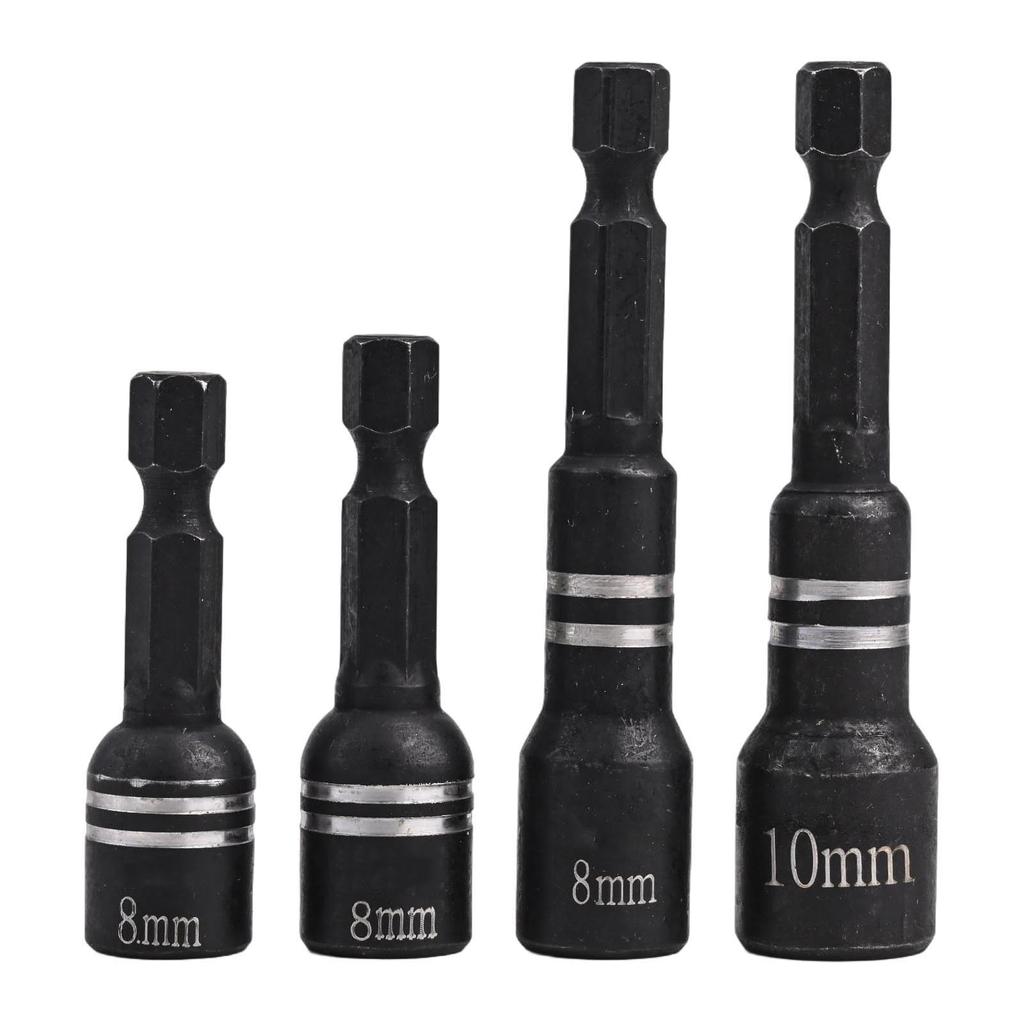 Heavy Duty and Reliable 4Pcs Magnetic Hexagonal Handle Socket Nut Driver Set