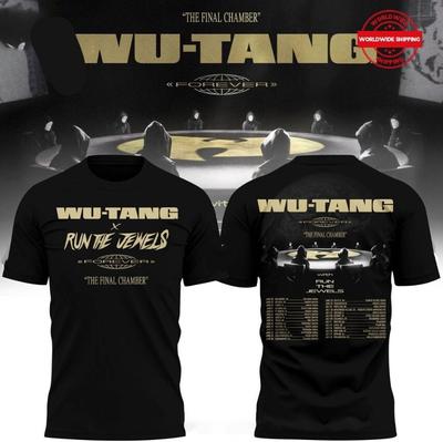 Speacial Edition! Wu-Tang Tour 2025 Schedule  2D T-Shirt Gift For Friends S-4XL Unisex T-Shirt