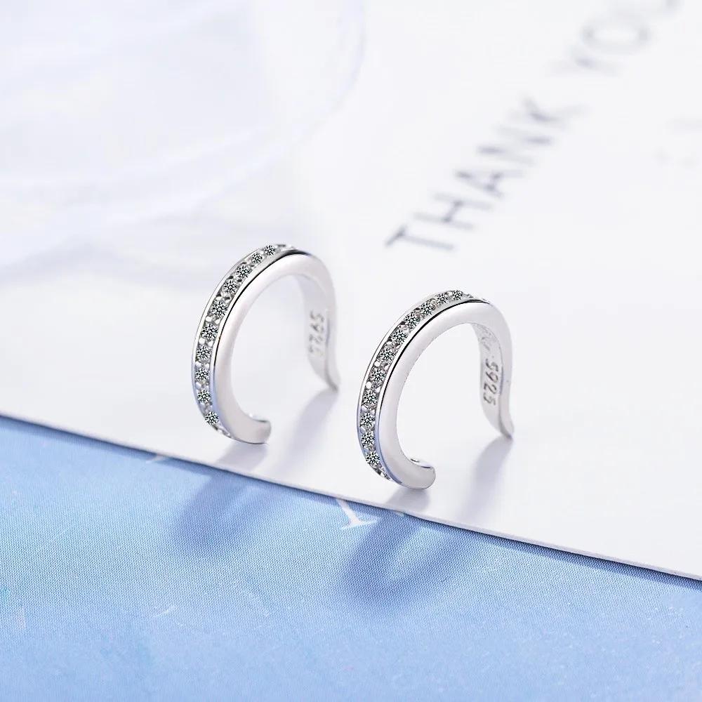 New Reusable Ear Corrector Clips Punk Rock Style Comfortable C-shaped Ear Cuff Hypoallergenic Clip Earrings Unisex Earrings