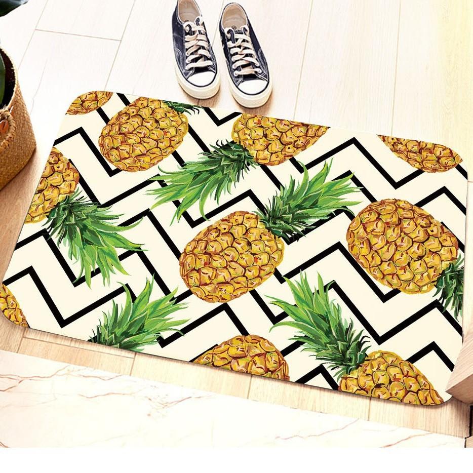 Wood Plank Background Dog Non Slip Doormat, Lovely Animal Washable Rug for Indoor Front Door Foyer