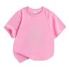 Toddler Boys Girls 100% Cotton Crew Neck Short Sleeve T-Shirt, Cute Winking Smiling Sun Cartoon Print Casual Breathable Summer Tee for Little Kids Dai