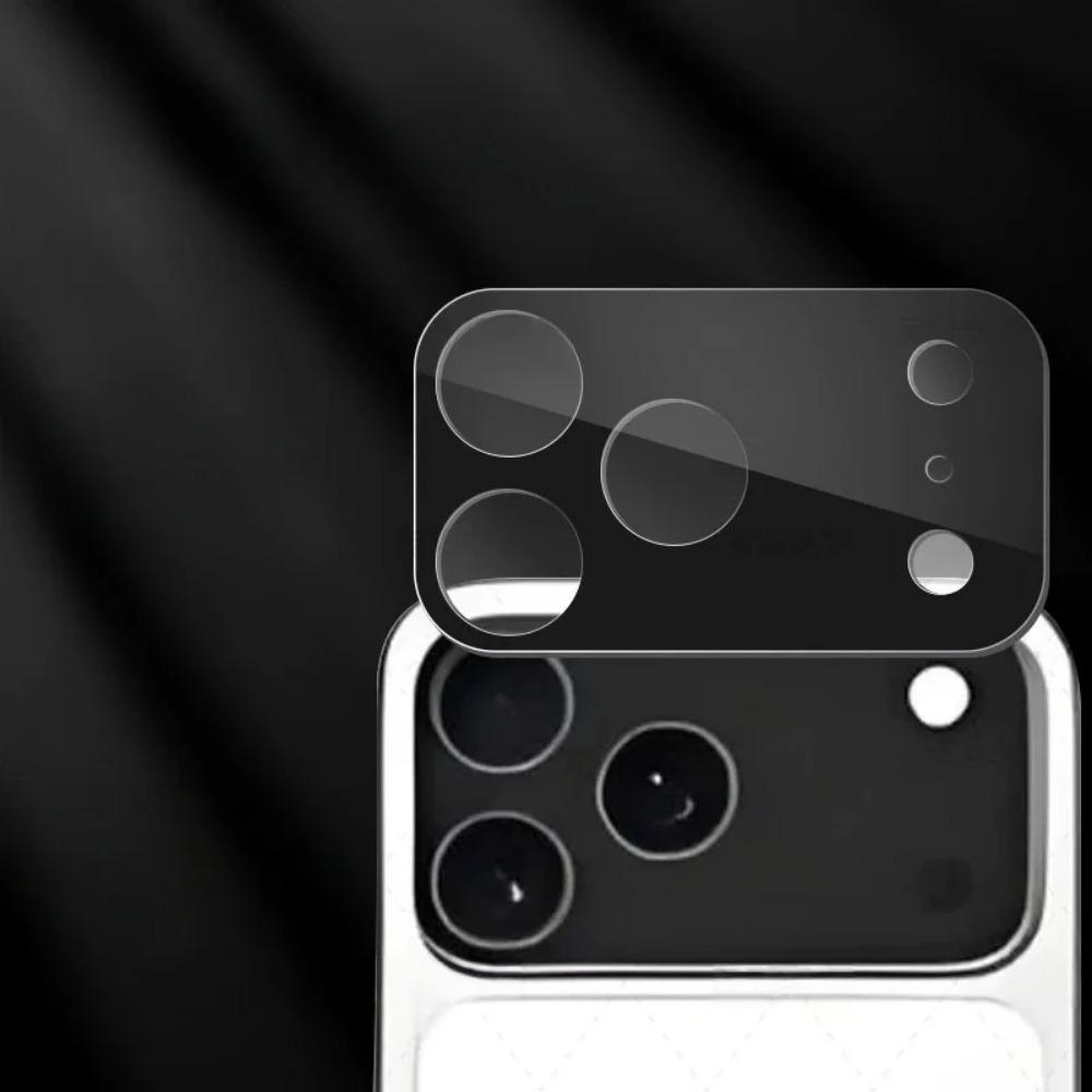 Ultraklare HD Schwarze Kameraschutzfolie Hülle Zubehör für IPhone 17 Pro Max Air Linse Gehärtetes Glas Film Kratzfest Stoßfest Abdeckung Kappe