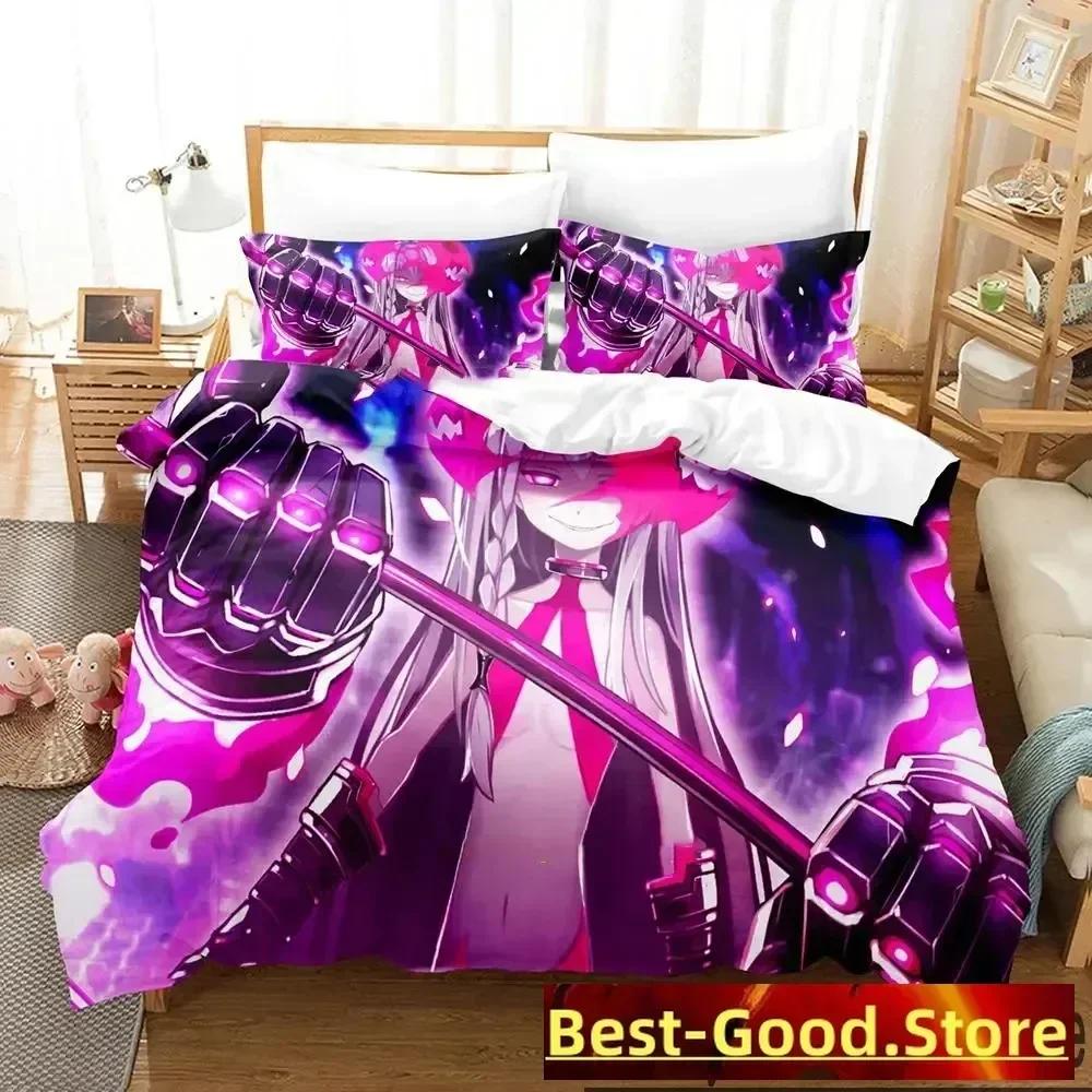 

Anime Mary Skelter Finale Printed Bed Set Duvet Cover Pillowcase Bedding Set Bed Linen Sheet Quilt Cover Full Queen King Size 135x200cm
