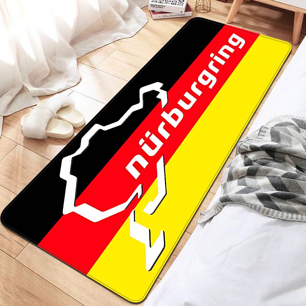 

Ft Nurburgring Room Mats Washable Non-Slip Living Room Sofa Chairs Area Mat Kitchen Alfombra 40x60cm
