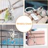 2pcs Metal Buckle Keychain Hook Car Keychain Accessories KeyChain Ring Outdoor Keychain Accessories