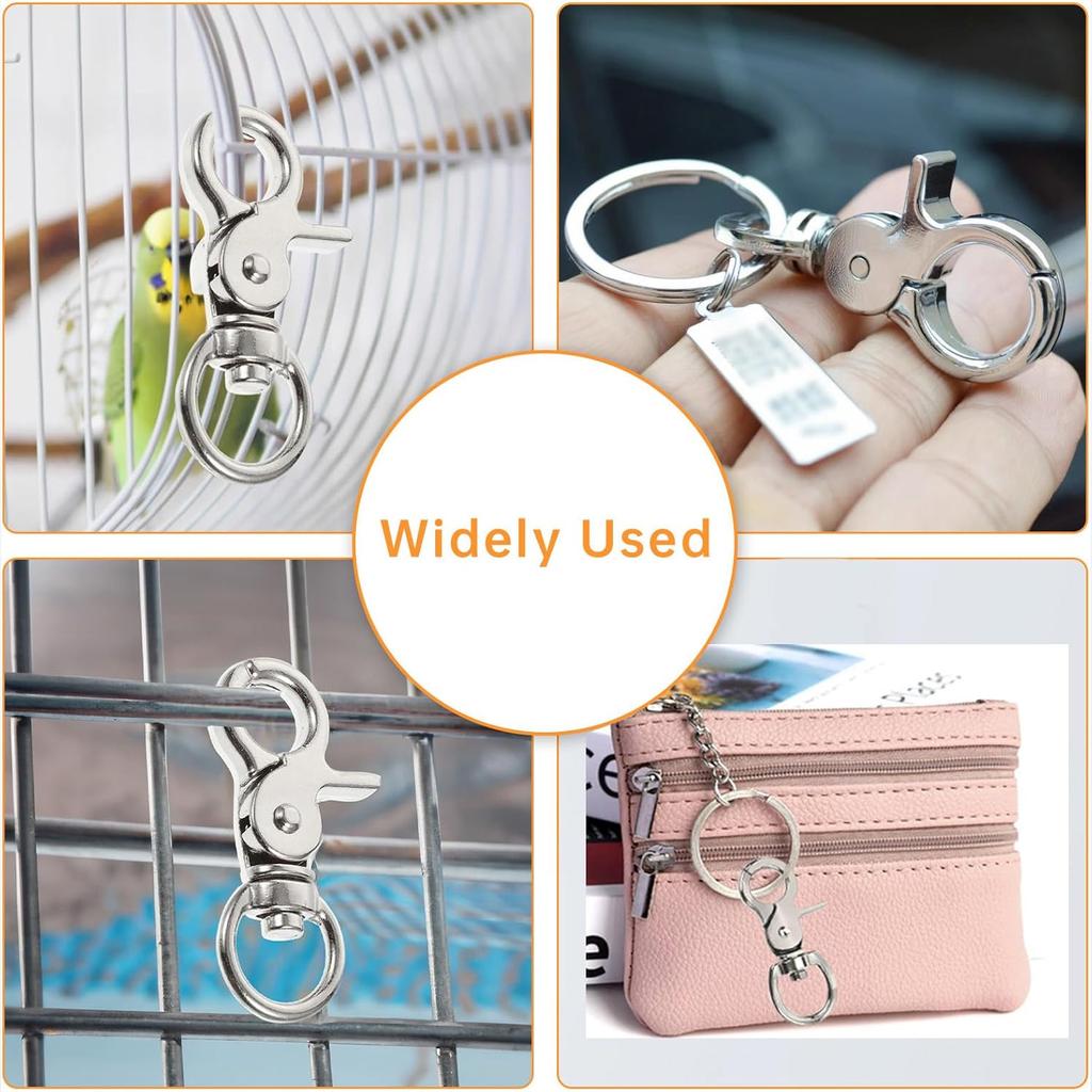 2pcs Metal Buckle Keychain Hook Car Keychain Accessories KeyChain Ring Outdoor Keychain Accessories