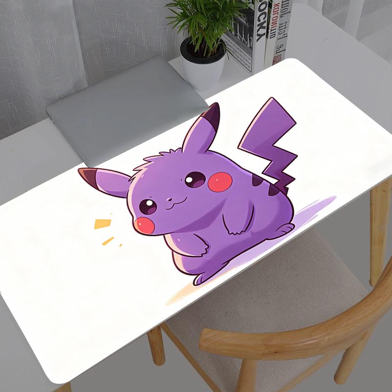 Large Mouse Pad Gamer Pokemon Pikachu Gengar Keyboard Mousepad Pc Computer Desk Mat Gaming Pad Mouse Mats For CS GO x