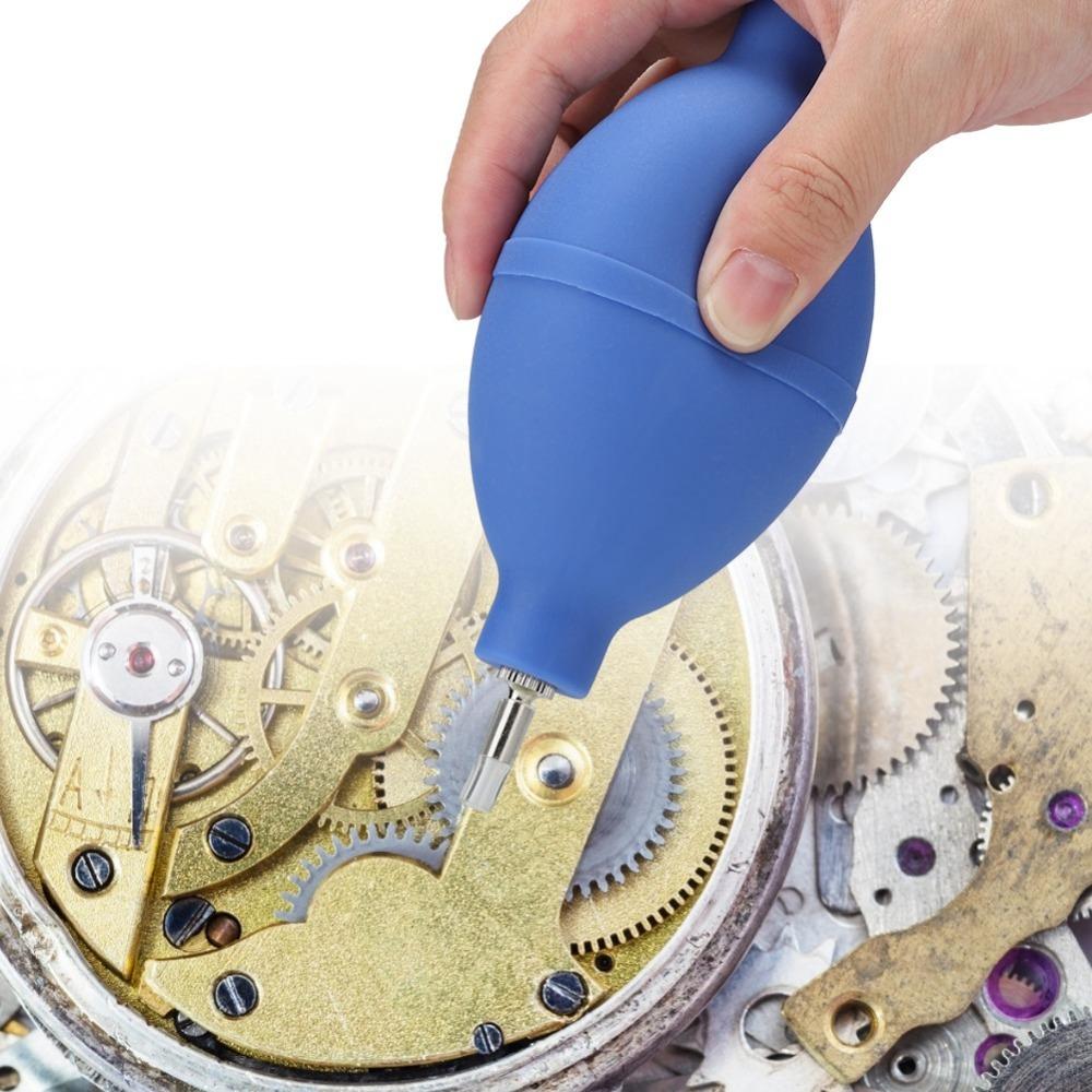 Blue Rubber Rubber Soft Cleaning Tool Soft Ball Pump Squeeze Ball Design Watch Accessory Dust Air Blower Pump Computer Cleaning