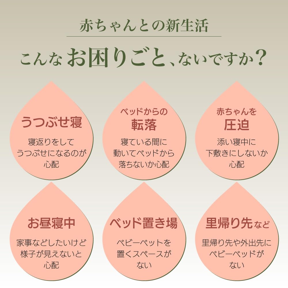 Suyamin izxi Itsukushi Portable Folding Infant Baby Baby Shower Rollover Prevention Baby Nest Bed-in-Bed Bed, Crib, Newborn, Baby, Bedding, Gift,