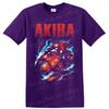 Shotaro Kaneda Akira Anime T-Shirt Rotes Motorrad Blitz Grafikdesign T-Shirt