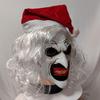 Strašidelná klaunská maska pro dospělé Hororoví zabijáci Klaunská maska Krvavý šašek Celohlavová latexová maska Halloweenský cosplay kostým