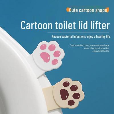 Creative Toilet Seat Lifter Handle - Hygienic Bathroom Lid Lifting Gadget