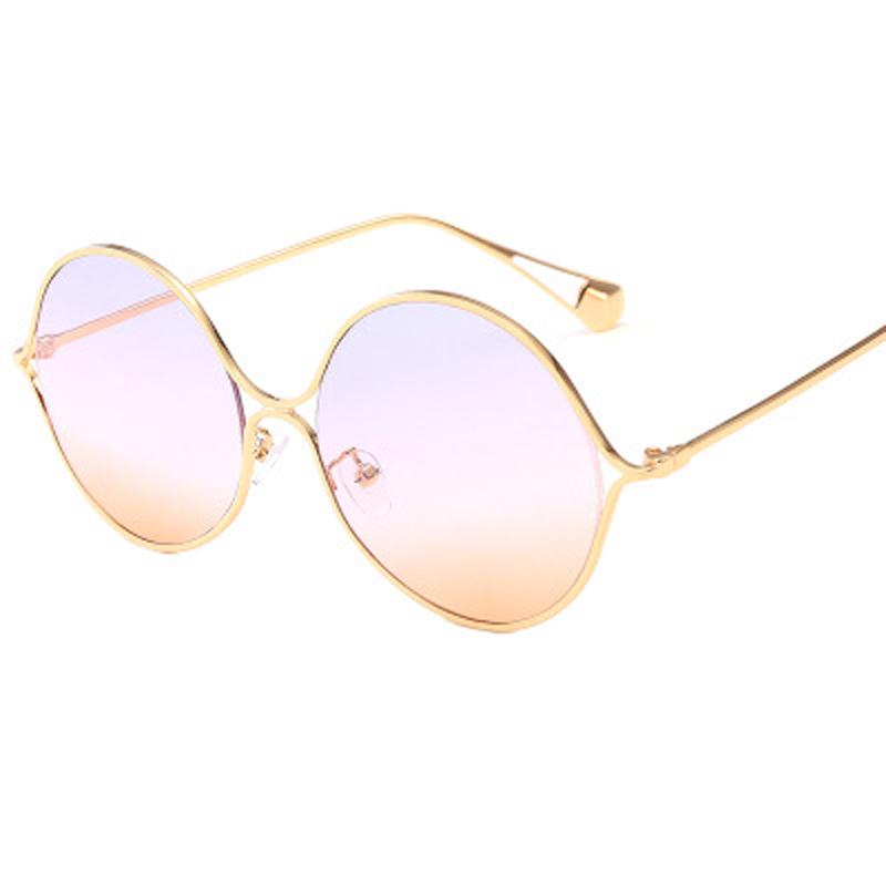 large round frame sunglasses