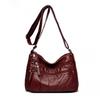 Retro Soft Leather Women's Crossbody Bag - Fashionable, Versatile, Casual Single-Shoulder Bag