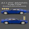 1:24 BMW Vintage 850CSI Classic Pop-up Headlights Simulation Alloy Car Model Kids' Toy Car Pull Back Gift for Boys & Collectors