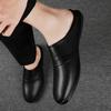 Fashion Genuine Leather Mules Shoes Men Half Shoes Man Luxury Brand Slippers Male Classic Loafers Casual Shoes Breathable Male Slippers