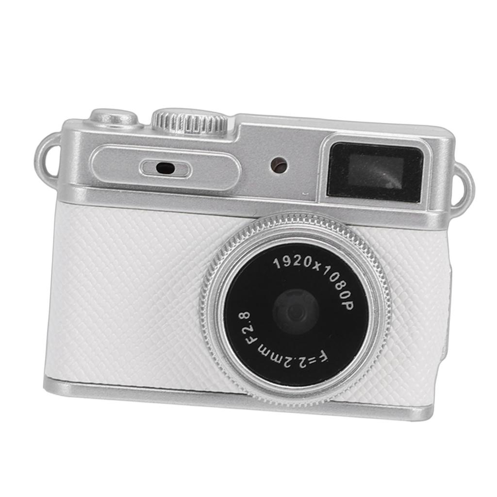 Keychain Digital Camera 1080P FHD Tiny Video Camera 0.96in Screen Vintage Portable Video Recorder