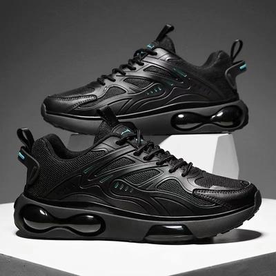 Fashion Korean Version Casual Shoes Spring New Men's Sports Shoes Air Cushion Comfortable Breathable Running Shoes Men's Shoes
