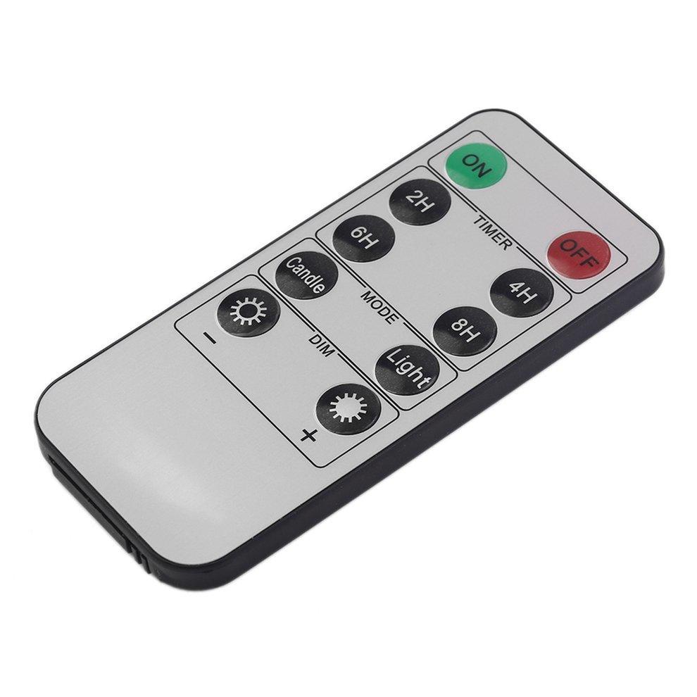 3 Stück/Set flackerndes flammenloses LED-Teelicht, flackerndes Teelicht