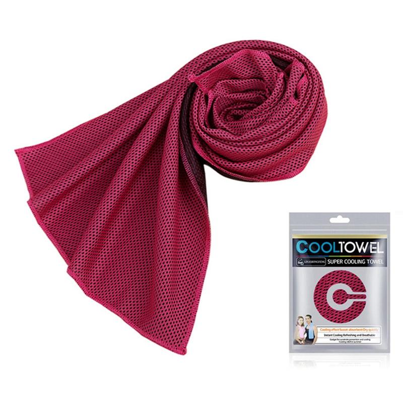 

Летние спортивные полотенца с ощущением холода, уличные полотенца из микрофибры, быстросохнущие, охлаждающие, для плавания, для спортзала, для моря, для пляжа, бытовые предметы 30x100cm