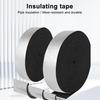 Pipe Insulation Wrap 2" Wide X 32.8 Ft Self Adhesive Aluminum Foil Pipe Insulation Tape Outdoor Pipe Protector Wrap Reduce Heat Loss for Water Pipes