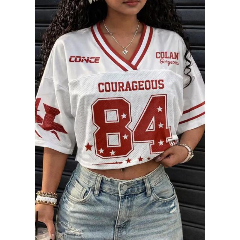 Printed digital fitness top Outdoor fashion Gentle wind temperament Women s high sense of running Breathable sweat absorption S