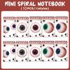 Halloween Eyeball Theme Party Supplies Set Scary Disposable Tableware Kit Plates/Napkins/Banner/Tablecloth Decor All-in-One Pack