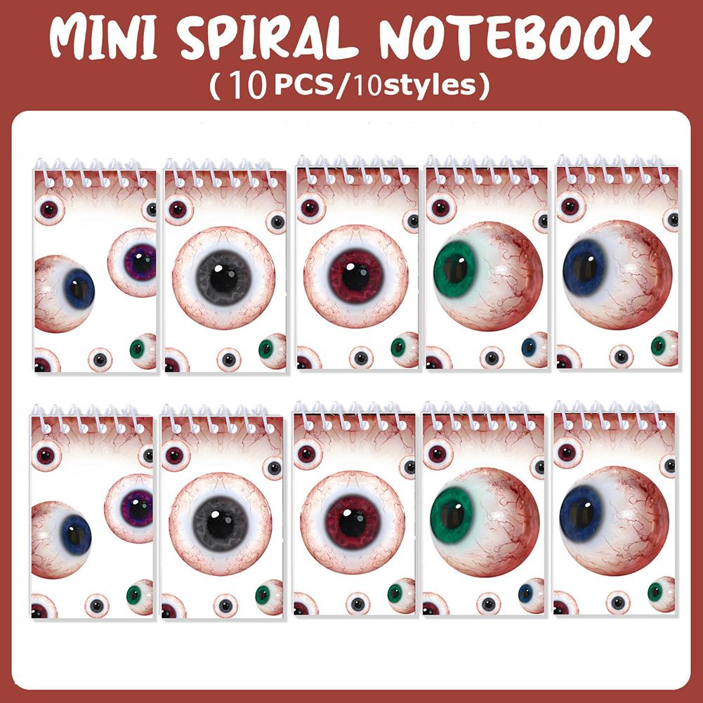 Halloween Eyeball Theme Party Supplies Set Scary Disposable Tableware Kit Plates/Napkins/Banner/Tablecloth Decor All-in-One Pack