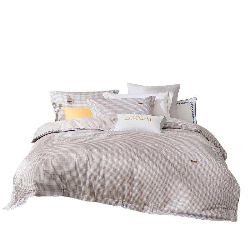 Luolai Pure Cotton Fitted Sheet 90x200cm