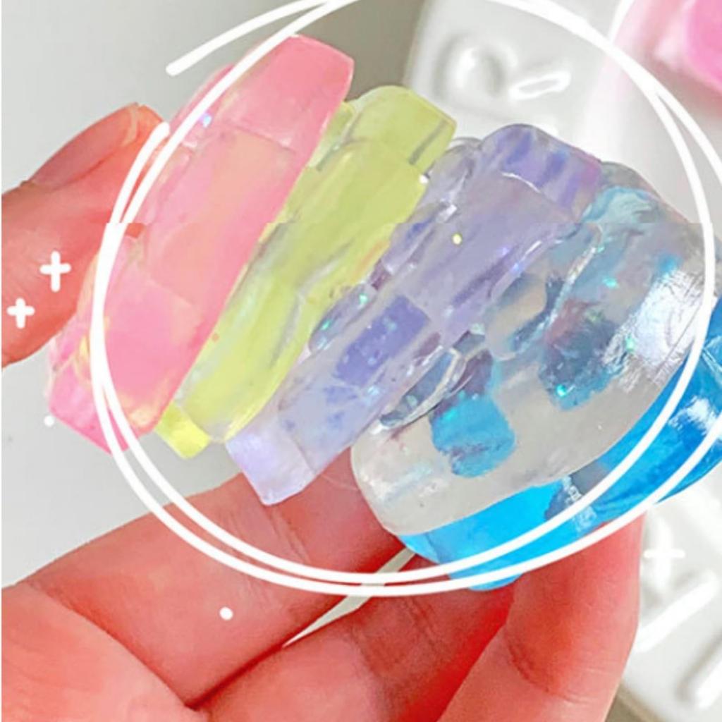 Paw Print Squeeze Toys of Stress Relief Goods by StoneS and Irritation Relief (Set 5) - - Habit-Boosting