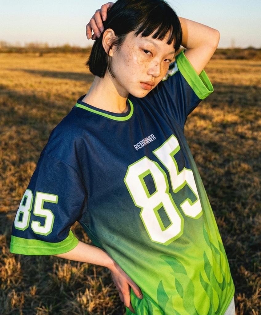 REBRENNER New York 85 Oversized Sports Jersey
