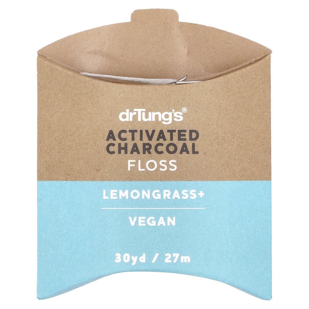 DR. Tung's, Ecosentials™, The Vegan Smart Floss®, Zitronengras, 27 m (30 m)