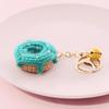 Korean Handmade Woven Yarn Ball Keychain - Creative Fruit Pendant Ornament