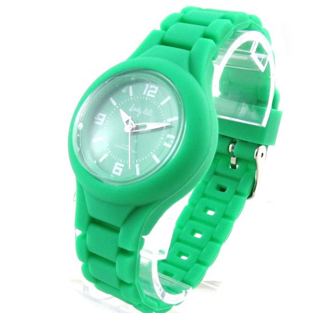 Les Trésors De Lily [J0723] - Montre créateur 'lady lili' vert