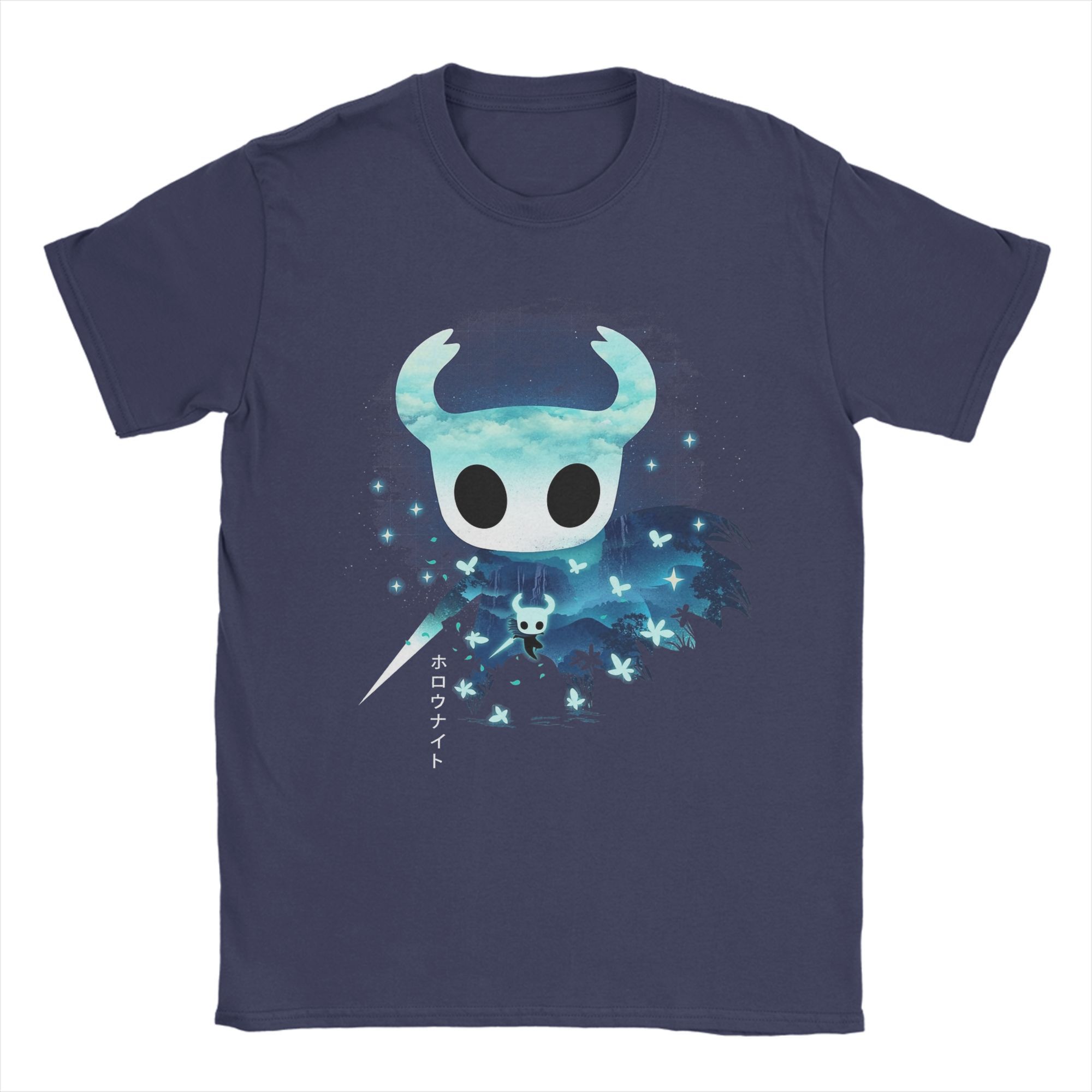 

Men s T-Shirt Hollow Knight Silksong Funny Cotton Tee Shirt Short Sleeve T Shirts Crewneck Clothes Graphic Printed 4XL