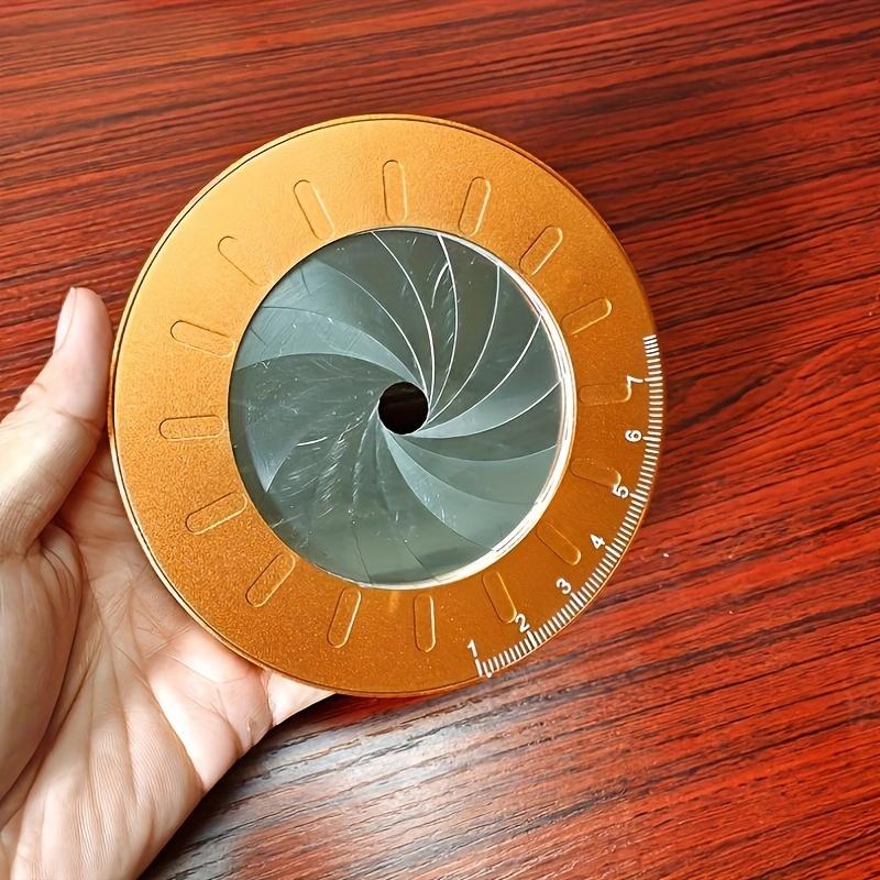 DIY Craft, Precision Metal Circle Drawing Tool – Adjustable, Smooth Line Creation,Durable Metal Construction with Infinite Rotation Capability