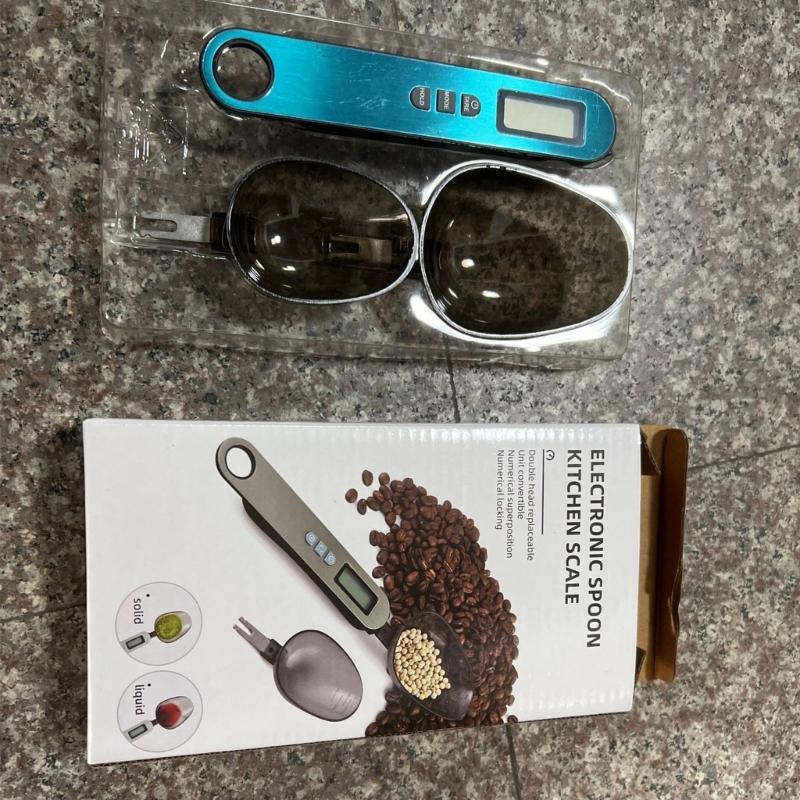Electronic Spoon Scale Precisions Weighing Pet Feed Scoops With Easy To Read LCD Screen For Healthy Diet Control