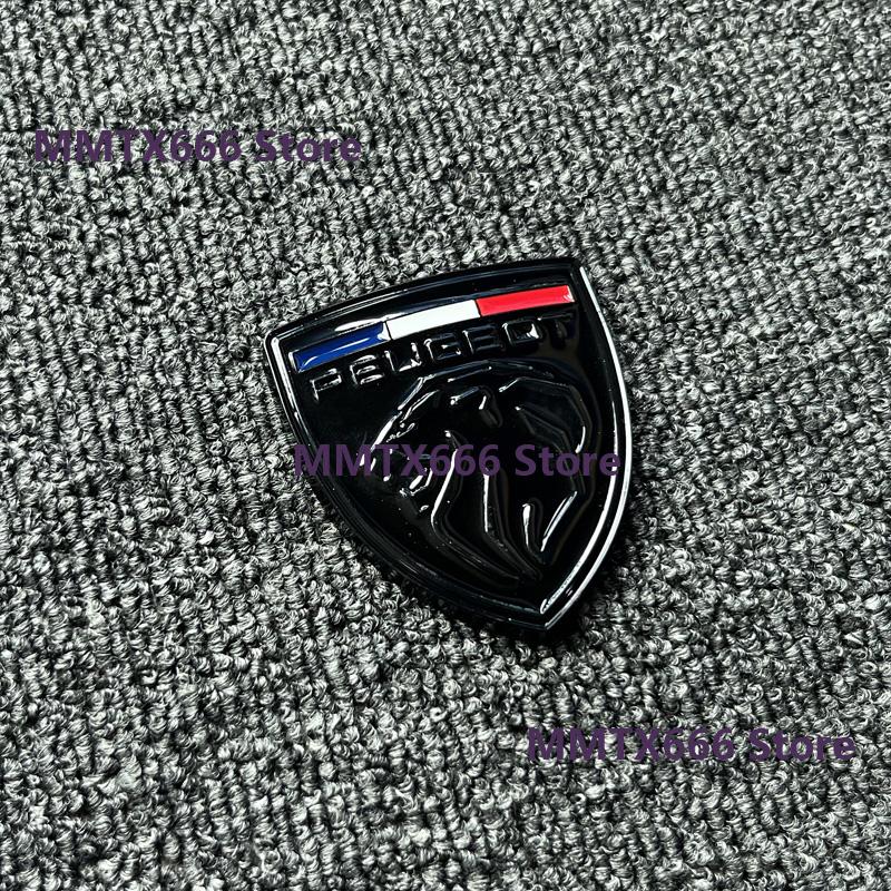 3D Metal Lion Emblem Car Stickers Side Trunk Badges Accessories for Peugeot 207R 407 408 308 206 406 507 508 307 4008 5008 3008
