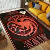 House Targaryen Living Room Non-Slip Area Rug Soft Carpet for Bedroom Game Playroom Sofa Office Home Decor Doormat Christmas Gift C9211354