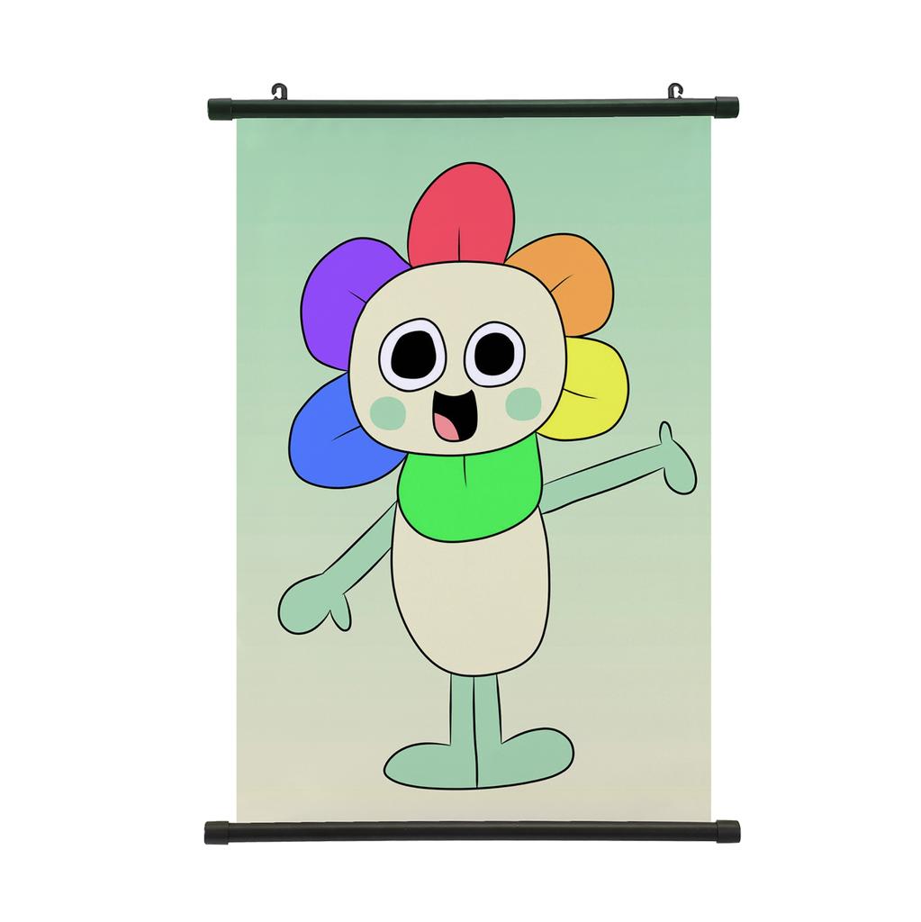 Dandy's World Wall Scroll Poster Anime Starry Night Astro Poster Hanging Painting Home Decoration
