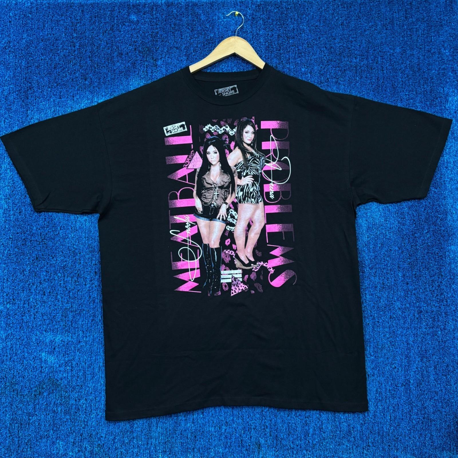 Jersey Shore “Meatball Problems” Graphic T-Shirt Size XXL S