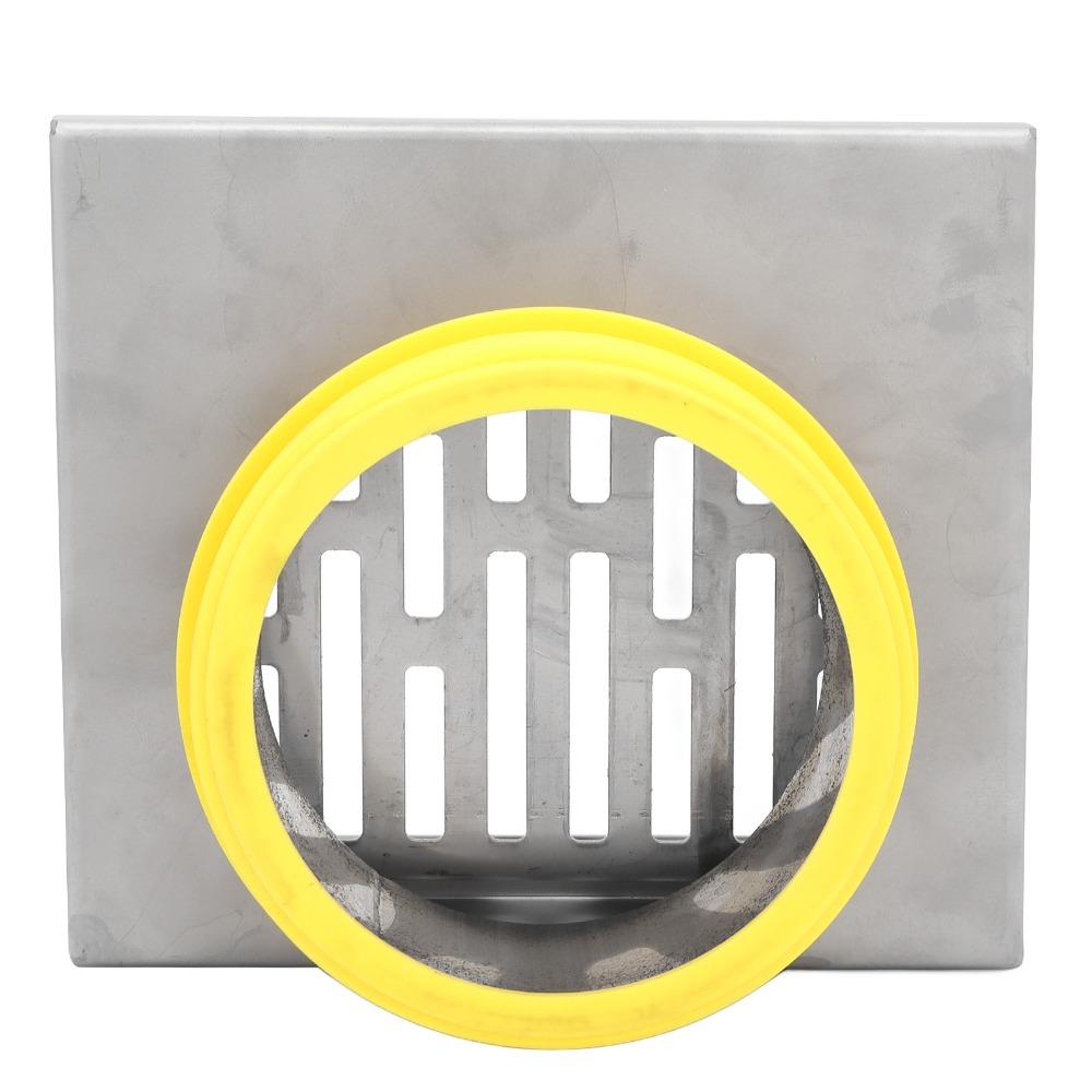 Right Angle Design Corner Floor Drain L-Shaped Side Floor Drain Durable Side Drain  Commercial Use