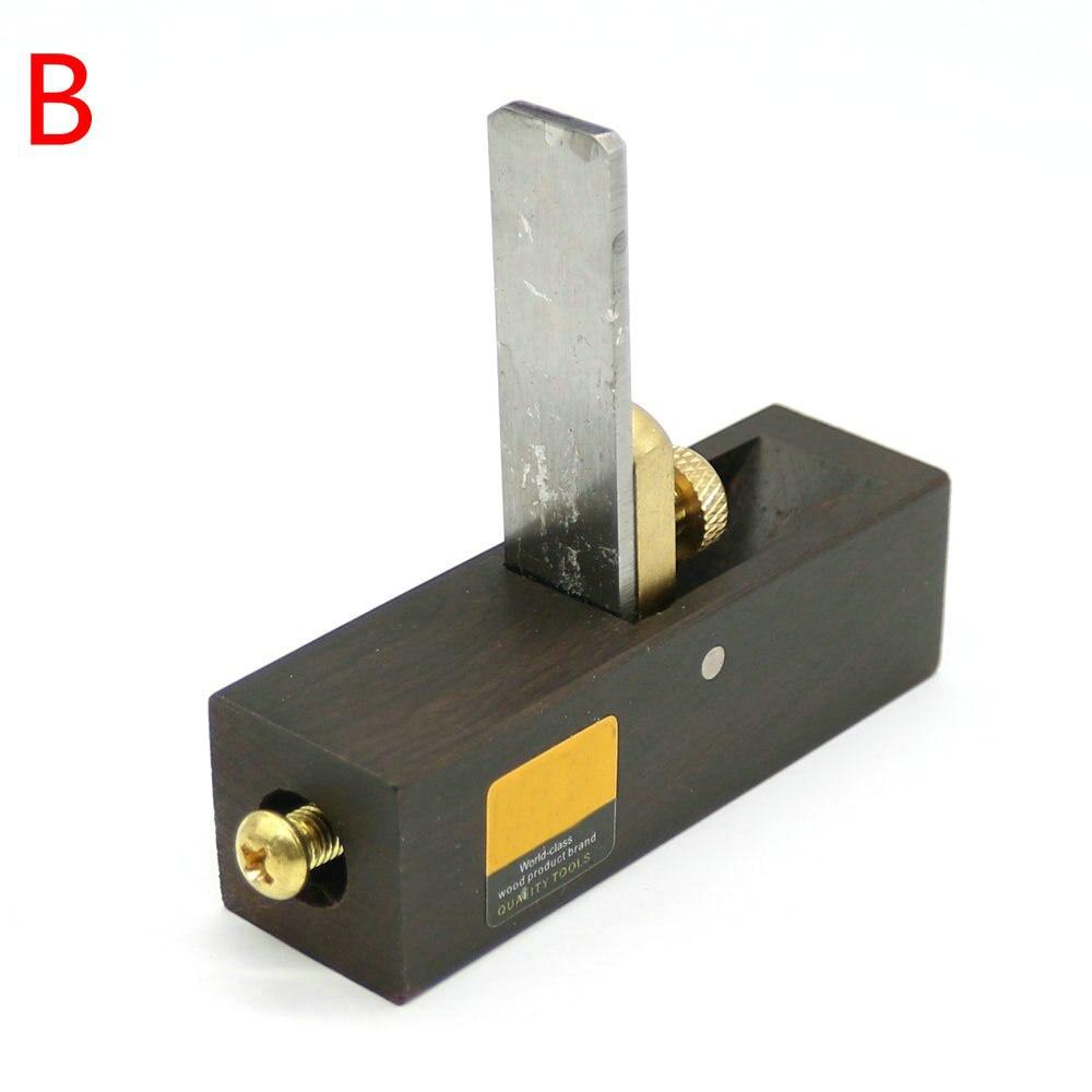 1Pc DIY Mini Hand Planes Carpentry Carpenter Ebony Joinery Woodwork Tools Hand Planer