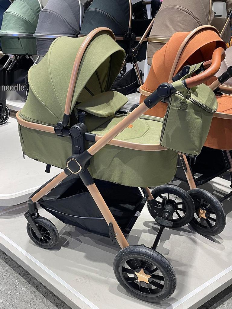 Kidilo Multifunctional High View Baby Stroller with Reclining Bassinet