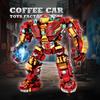 Non-Toxic Giant Robot Combat Armor Building Blocks Diy Kit Mecha Hero Moc Bricks 3D Model Action Figures Toy Adult Children Birthday Gifts